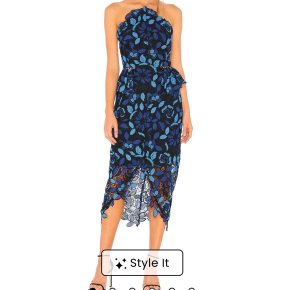 ELLIATT Times Dress x REVOLVE in Blue Multi - Picture 2 of 2